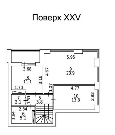 Многокомнатная квартира по адресу ул. Гулака Николая (площадь 135 м²) - Atlanta.ua - фото 36