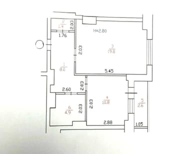 1-комнатная квартира по адресу ул. Витянская (площадь 47,5 м²) - Atlanta.ua - imageAlt 15