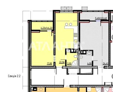 1-комнатная квартира по адресу ул. Судостроительная (площадь 48,6 м²) - Atlanta.ua - фото 6