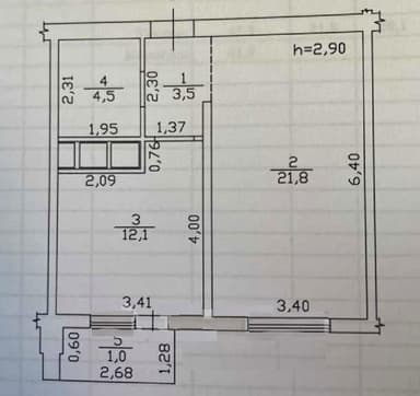 1-кімнатна квартира за адресою Люстдорфська дор. (площа 43 м²) - Atlanta.ua - imageAlt 14
