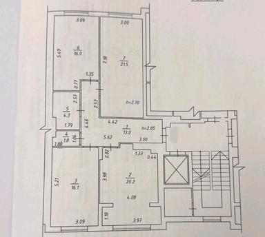 3-комнатная квартира по адресу (площадь 93 м²) - Atlanta.ua - фото 38