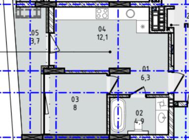 1-комнатная квартира по адресу ул. Капушанская (площадь 35 м²) - Atlanta.ua - фото 11