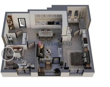 2-rooms apartment apartment by the address (area 69,4 m²) - Atlanta.ua - photo 19