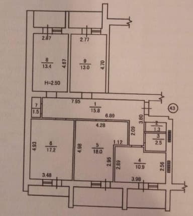 Багатокімнатна квартира за адресою (площа 102 м²) - Atlanta.ua - фото 5