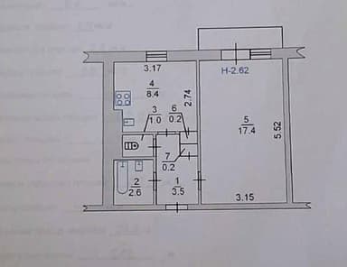 1-комнатная квартира по адресу ул. Александрийская (площадь 34 м²) - Atlanta.ua - imageAlt 26