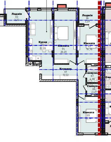 3-кімнатна квартира за адресою вул. Китобійна (площа 95,6 м²) - Atlanta.ua - фото 12