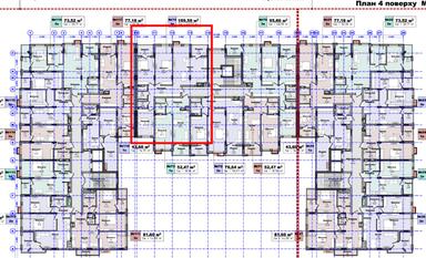 3-комнатная квартира по адресу ул. Гленца Фрица (площадь 109,5 м²) - Atlanta.ua - фото 10