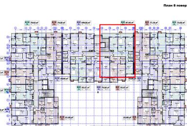 3-комнатная квартира по адресу ул. Гленца Фрица (площадь 87,9 м²) - Atlanta.ua - фото 10