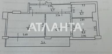 2-кімнатна квартира за адресою (площа 57 м²) - Atlanta.ua - фото 12
