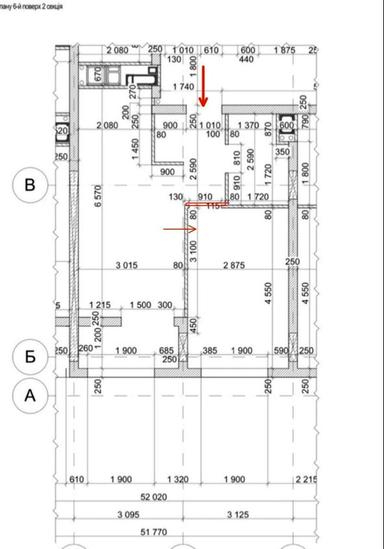 1-кімнатна квартира за адресою вул. Роксоляни (площа 43,1 м²) - Atlanta.ua - фото 24