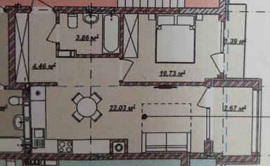 1-комнатная квартира по адресу ул. Корятовича Федора (площадь 47 м²) - Atlanta.ua - фото 34