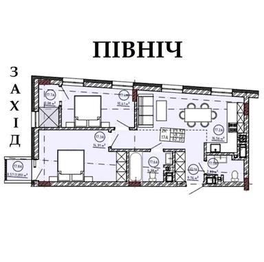 2-rooms apartment apartment by the address st. Ul Zlatoustovskaya (area 62,4 m²) - Atlanta.ua - photo 17