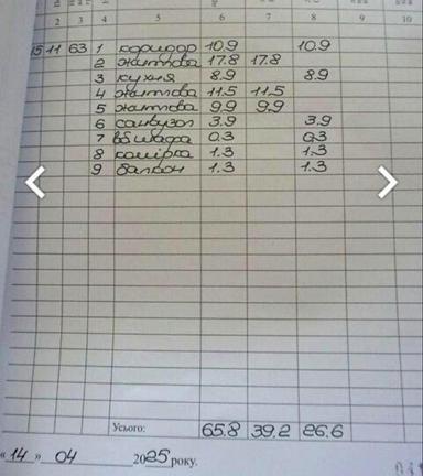 3-кімнатна квартира за адресою (площа 65 м²) - Atlanta.ua - фото 21