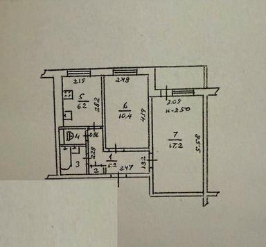 2-кімнатна квартира за адресою вул. Курська (площа 46 м²) - Atlanta.ua - фото 18