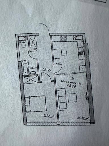 1-room apartment apartment by the address st. Kurortnyy per (area 48 m²) - Atlanta.ua - photo 18