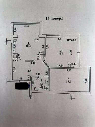 2-комнатная квартира по адресу ул. Левитана (площадь 65 м²) - Atlanta.ua - imageAlt 24