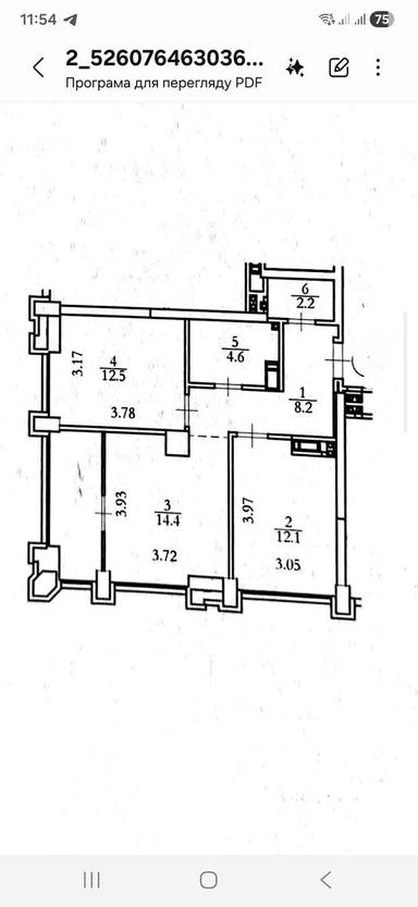 2-кімнатна квартира за адресою вул. Зарічна (площа 60 м²) - Atlanta.ua - фото 28