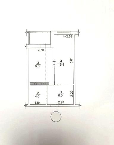 1-комнатная квартира по адресу ул. Пригородная (площадь 36,3 м²) - Atlanta.ua - фото 46