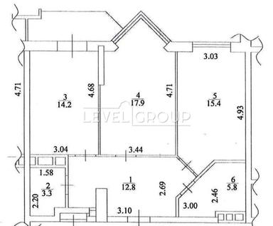 2-rooms apartment apartment by the address st. Akademika Filatova (area 71 m²) - Atlanta.ua - photo 16