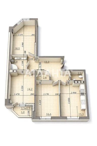 Багатокімнатна квартира за адресою (площа 90 м²) - Atlanta.ua - фото 46