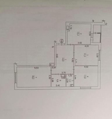 3-кімнатна квартира за адресою (площа 82,2 м²) - Atlanta.ua - фото 38