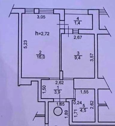 1-комнатная квартира по адресу Пасечная ул.   (площадь 35,2 м²) - Atlanta.ua - фото 38