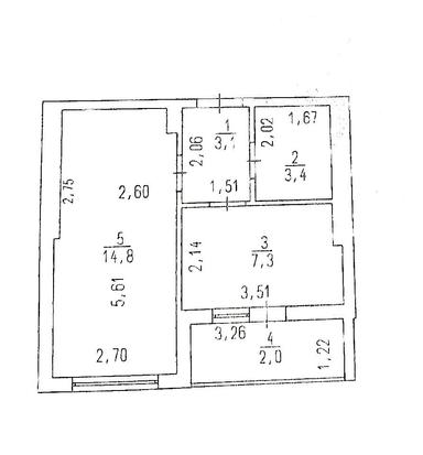 1-комнатная квартира по адресу (площадь 31,5 м²) - Atlanta.ua - фото 24