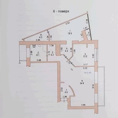 2-комнатная квартира по адресу (площадь 101,8 м²) - Atlanta.ua - imageAlt 22