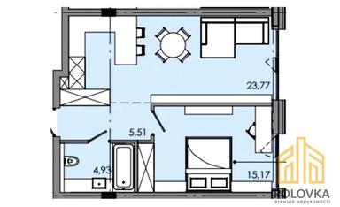 1-кімнатна квартира за адресою Слов`янська наб. (площа 50,1 м²) - Atlanta.ua - фото 15