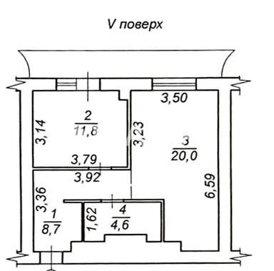 1-комнатная квартира по адресу ул. Азарова вице адм. (площадь 49,3 м²) - Atlanta.ua - фото 33