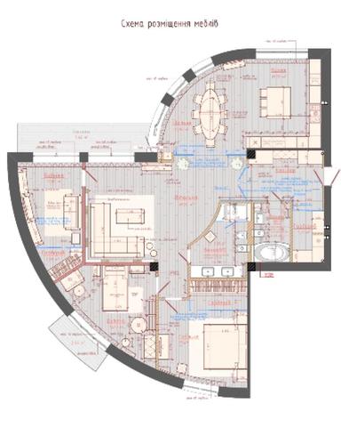 3-комнатная квартира по адресу (площадь 158,2 м²) - Atlanta.ua - фото 46