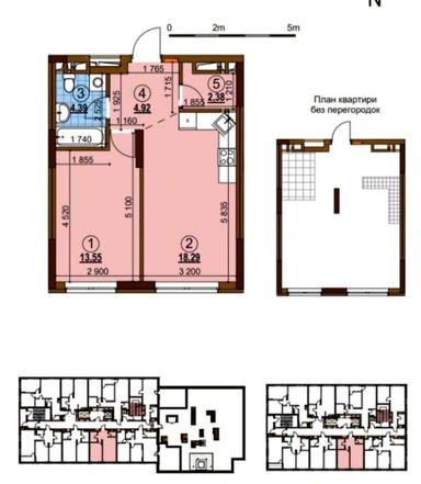 1-room apartment apartment by the address (area 44 m²) - Atlanta.ua - photo 5