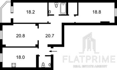 3-rooms apartment apartment by the address st. Ul Zlatoustovskaya (area 110 m²) - Atlanta.ua - photo 26