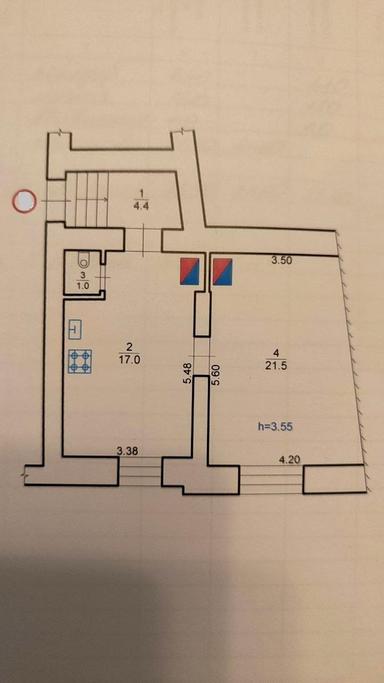 1-комнатная квартира по адресу Франко Ивана ул. (площадь 44 м²) - Atlanta.ua - фото 16