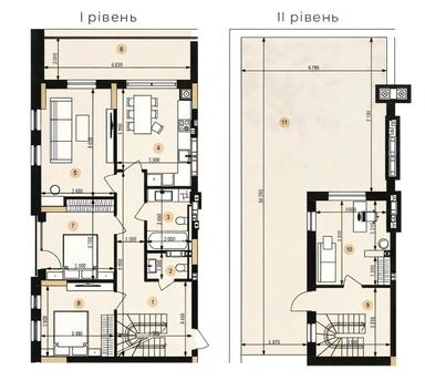 Багатокімнатна квартира за адресою вул. Пасічна (площа 129,1 м²) - Atlanta.ua - фото 9