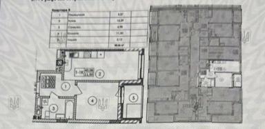 1-кімнатна квартира за адресою (площа 40 м²) - Atlanta.ua - фото 15