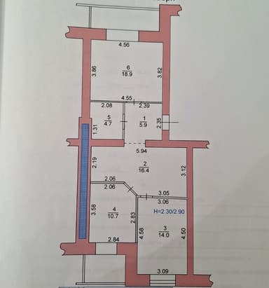 2-комнатная квартира по адресу (площадь 80 м²) - Atlanta.ua - imageAlt 14