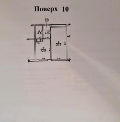 1-комнатная квартира по адресу ул. Спортивная (площадь 42 м²) - Atlanta.ua - фото 38