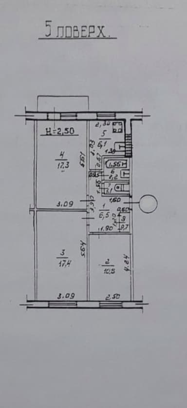 3-комнатная квартира по адресу ул. 13-го трамвая линия (площадь 63 м²) - Atlanta.ua - imageAlt 46