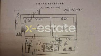 2-комнатная квартира по адресу (площадь 48,6 м²) - Atlanta.ua - фото 32