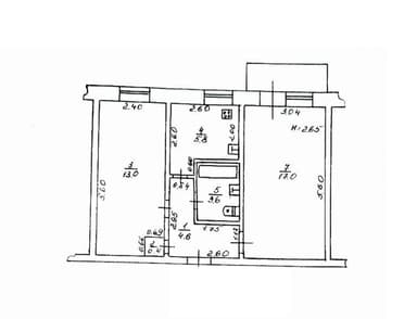 2-кімнатна квартира за адресою (площа 46 м²) - Atlanta.ua - imageAlt 49