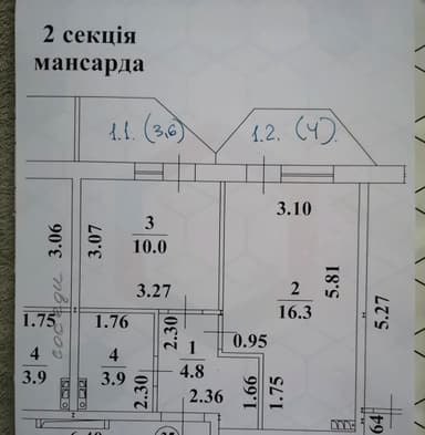 1-комнатная квартира по адресу ул. Сахарова (площадь 37,3 м²) - Atlanta.ua - imageAlt 14