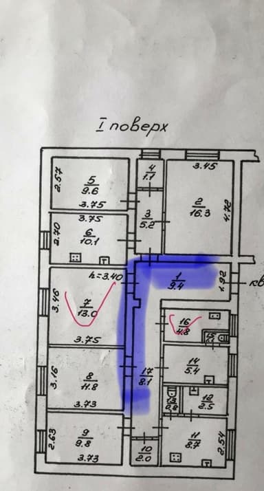 2-комнатная квартира по адресу (площадь 19,2 м²) - Atlanta.ua - фото 10