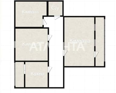 2-комнатная квартира по адресу ул. Радостная (площадь 73,6 м²) - Atlanta.ua - imageAlt 23