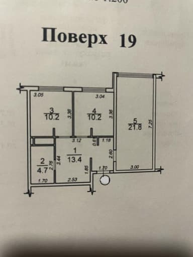 2-комнатная квартира по адресу ул. Спортивная (площадь 60 м²) - Atlanta.ua - фото 52