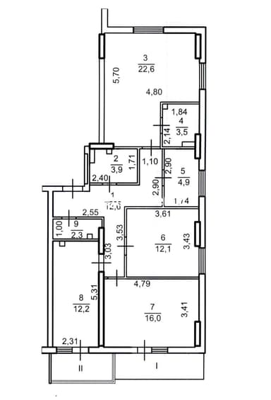 3-комнатная квартира по адресу ул. Ковалевского (площадь 95 м²) - Atlanta.ua - imageAlt 30