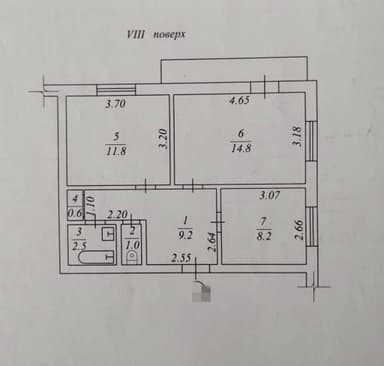 2-кімнатна квартира за адресою (площа 49,4 м²) - Atlanta.ua - imageAlt 11
