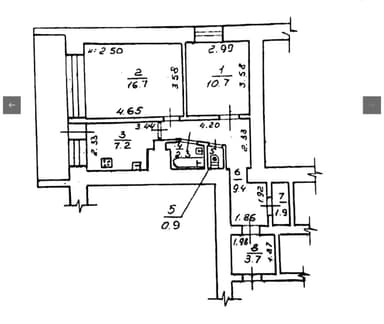2-rooms apartment apartment by the address st. Novoselskogo Ostrovidova (area 56 m²) - Atlanta.ua - photo 12