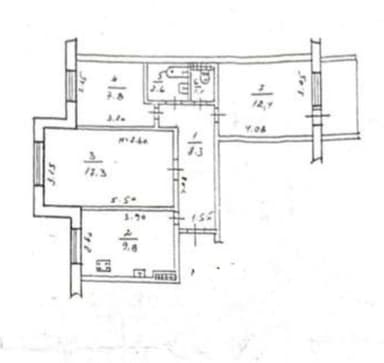 3-rooms apartment apartment by the address st. Vilyamsa ak (area 61,6 m²) - Atlanta.ua - photo 24