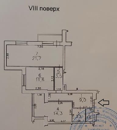 2-комнатная квартира по адресу ул. Пишоновская (площадь 66 м²) - Atlanta.ua - imageAlt 31